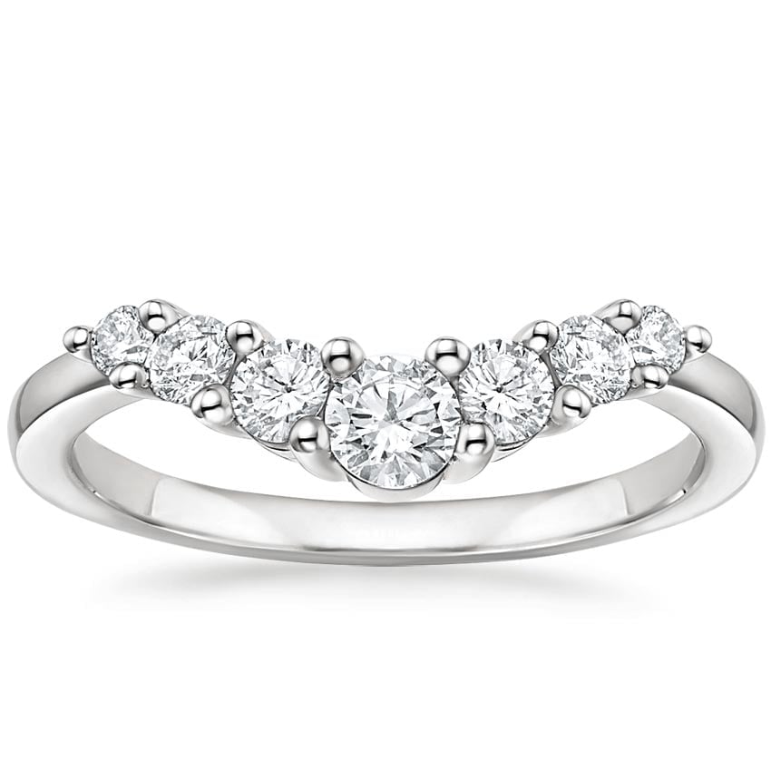 Rose gold diamond engagement ring with surprise diamond details