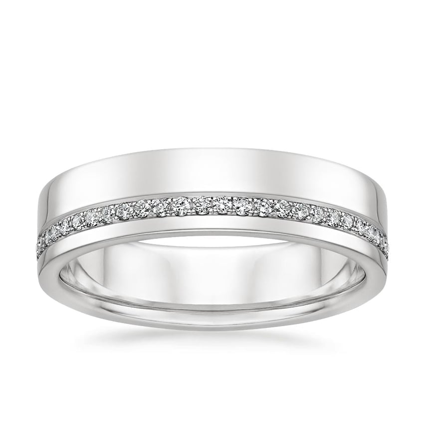 Rose gold diamond engagement ring with surprise diamond details