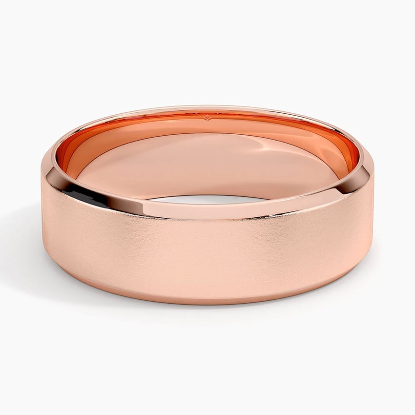 Rose gold diamond engagement ring with surprise diamond details