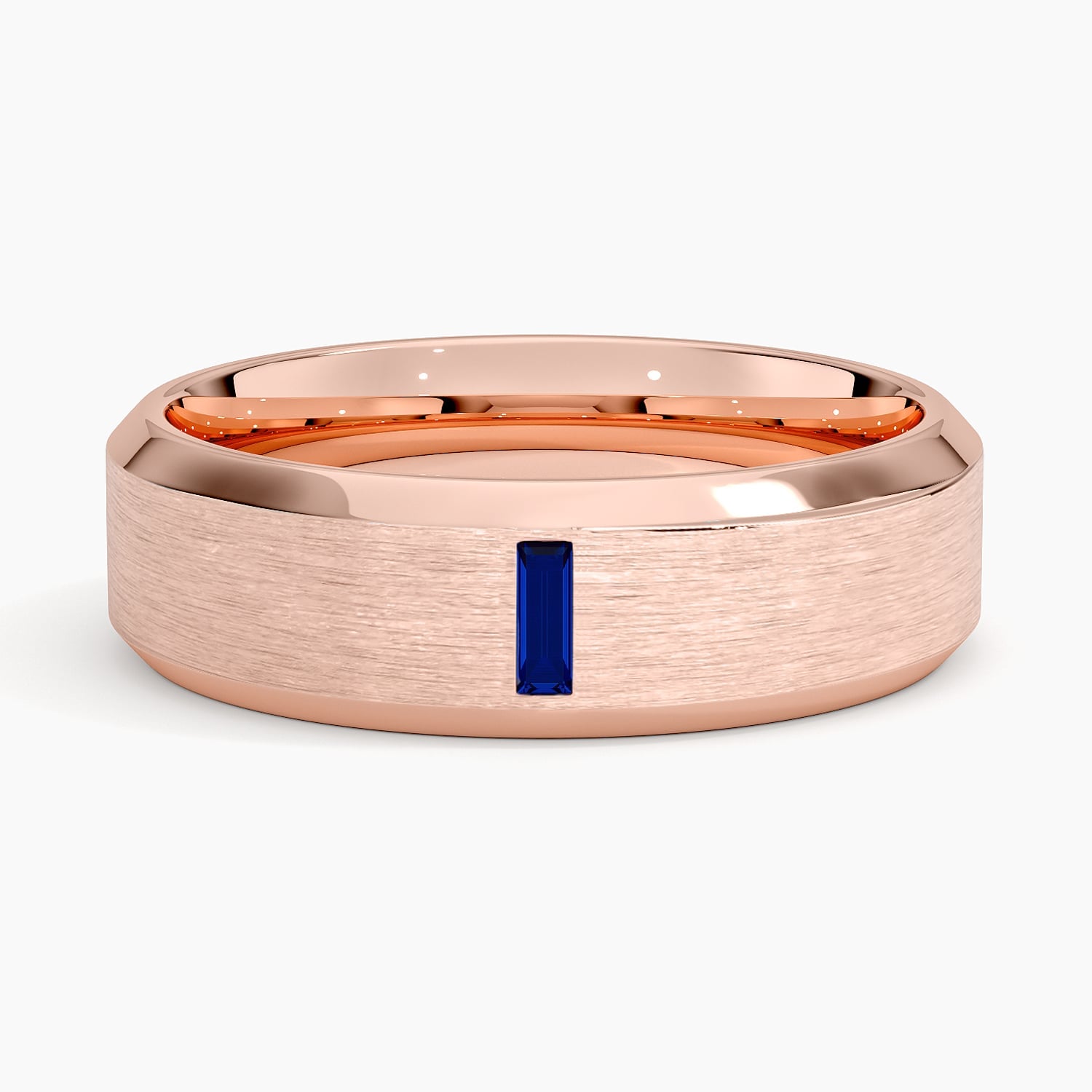 Rose gold diamond engagement ring with surprise diamond details