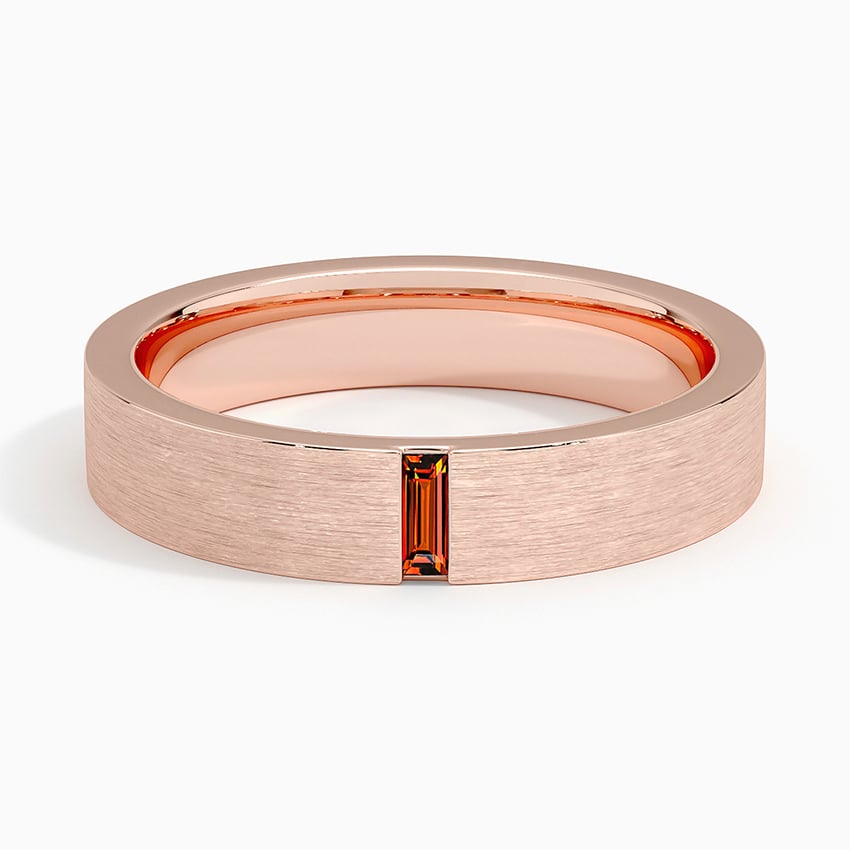 Rose gold diamond engagement ring with surprise diamond details