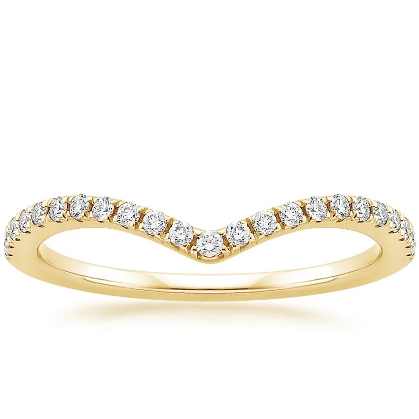 Rose gold diamond engagement ring with surprise diamond details