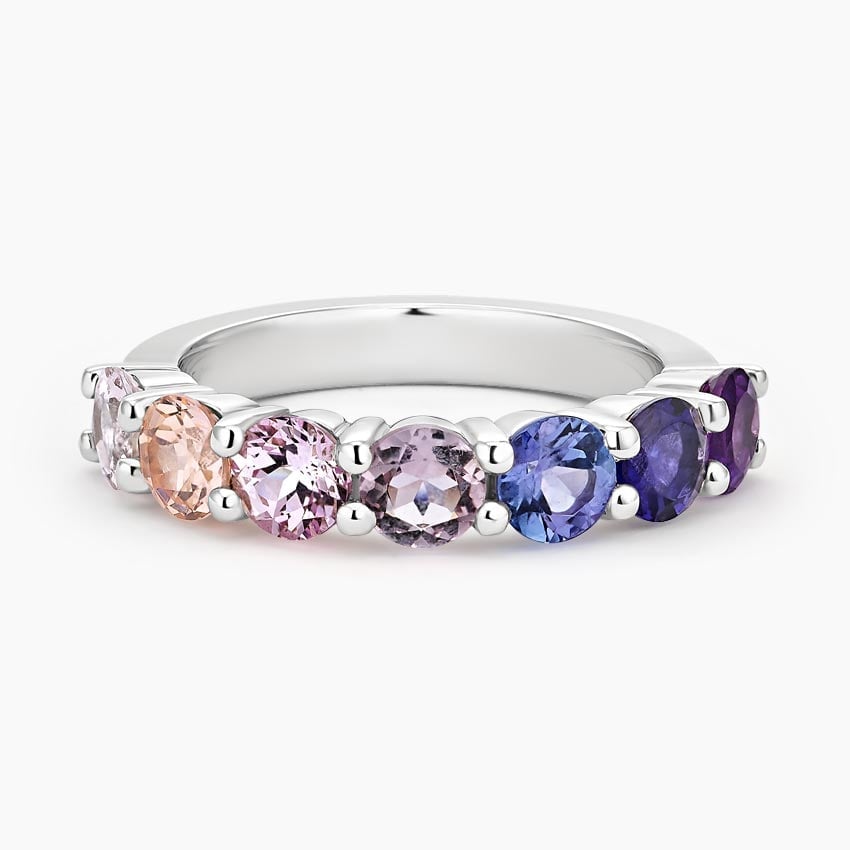 Rose gold diamond engagement ring with surprise diamond details