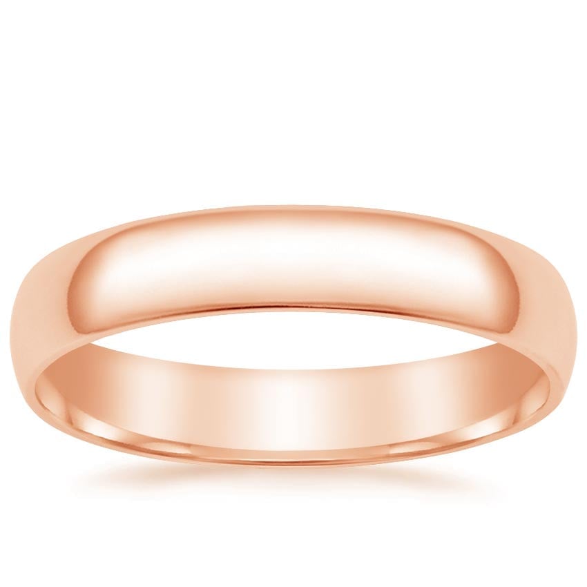 Rose gold diamond engagement ring with surprise diamond details
