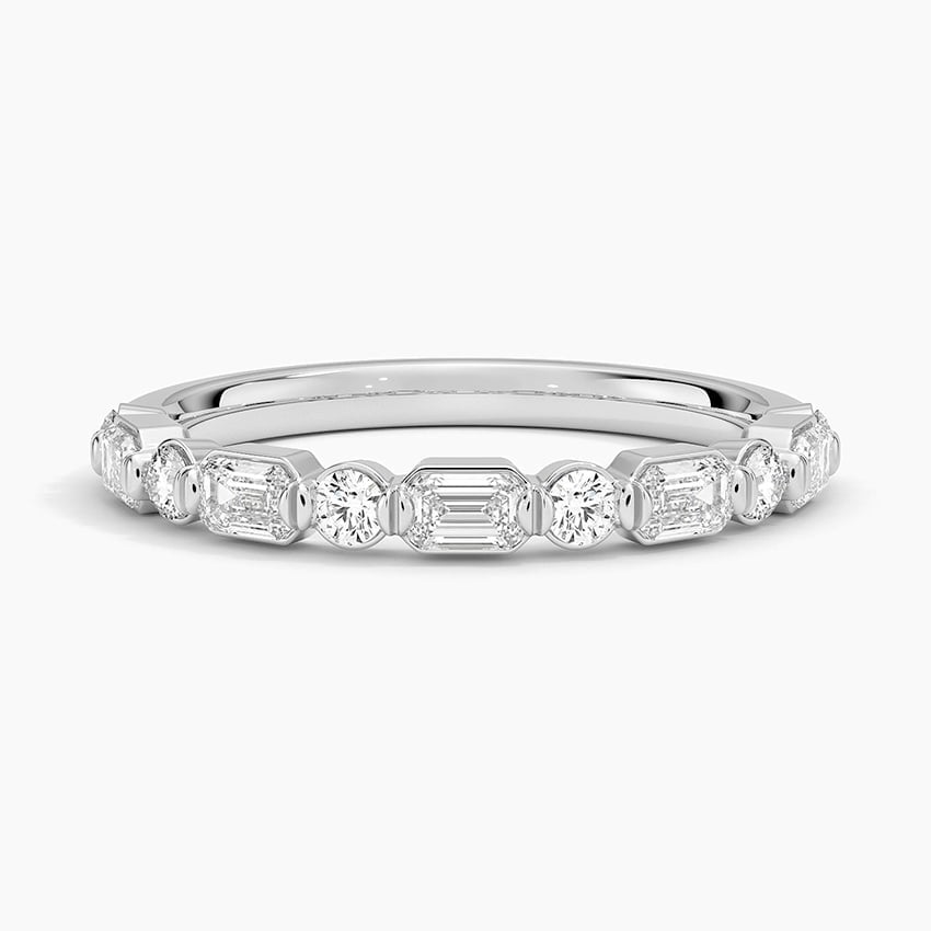 Rose gold diamond engagement ring with surprise diamond details
