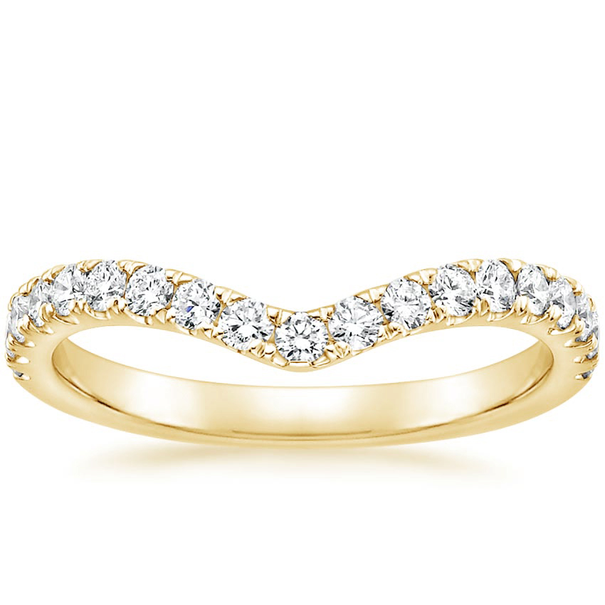 Rose gold diamond engagement ring with surprise diamond details