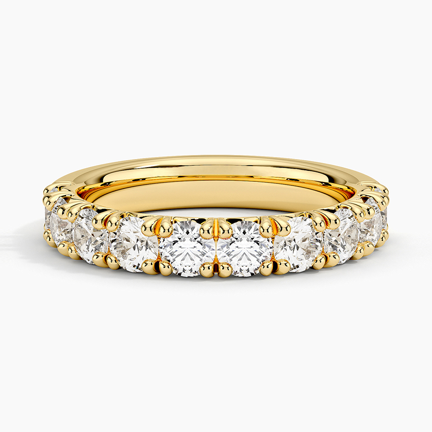 Rose gold diamond engagement ring with surprise diamond details