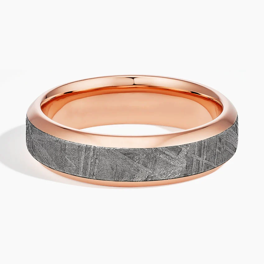 Rose gold diamond engagement ring with surprise diamond details