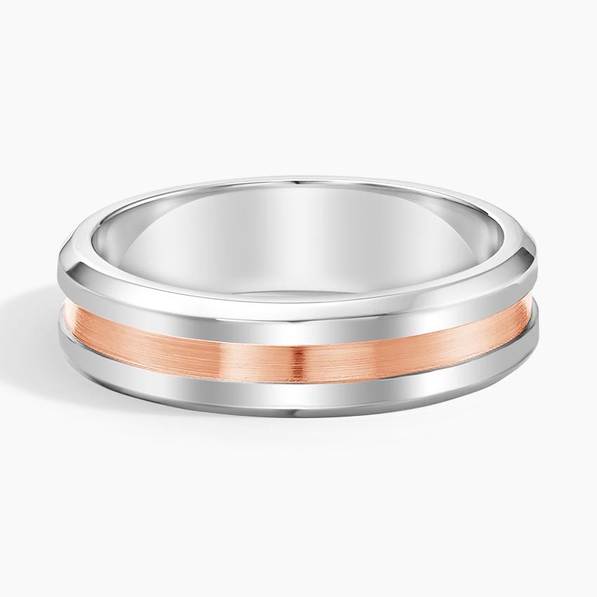 Rose gold diamond engagement ring with surprise diamond details