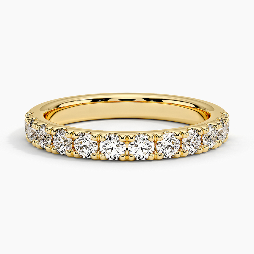Rose gold diamond engagement ring with surprise diamond details
