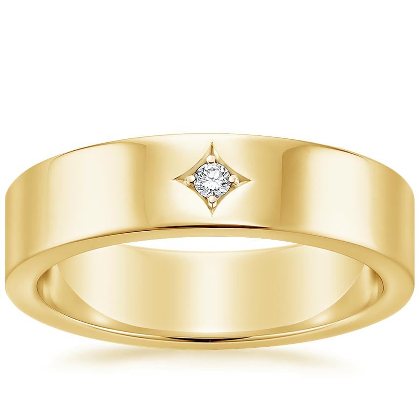 Rose gold diamond engagement ring with surprise diamond details