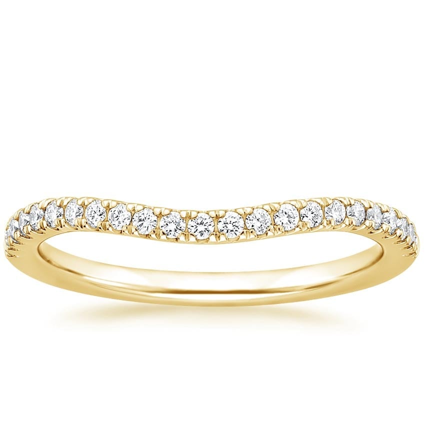 Rose gold diamond engagement ring with surprise diamond details