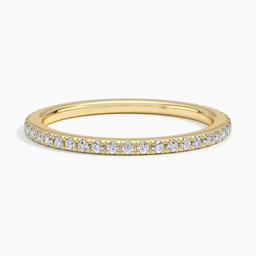 Rose gold diamond engagement ring with surprise diamond details