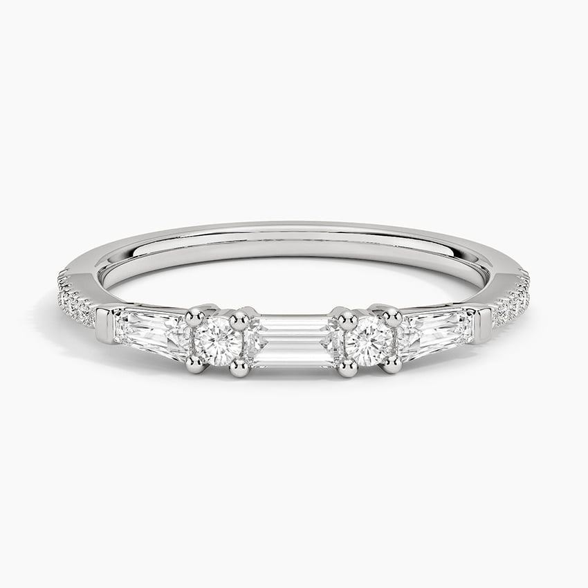 Rose gold diamond engagement ring with surprise diamond details