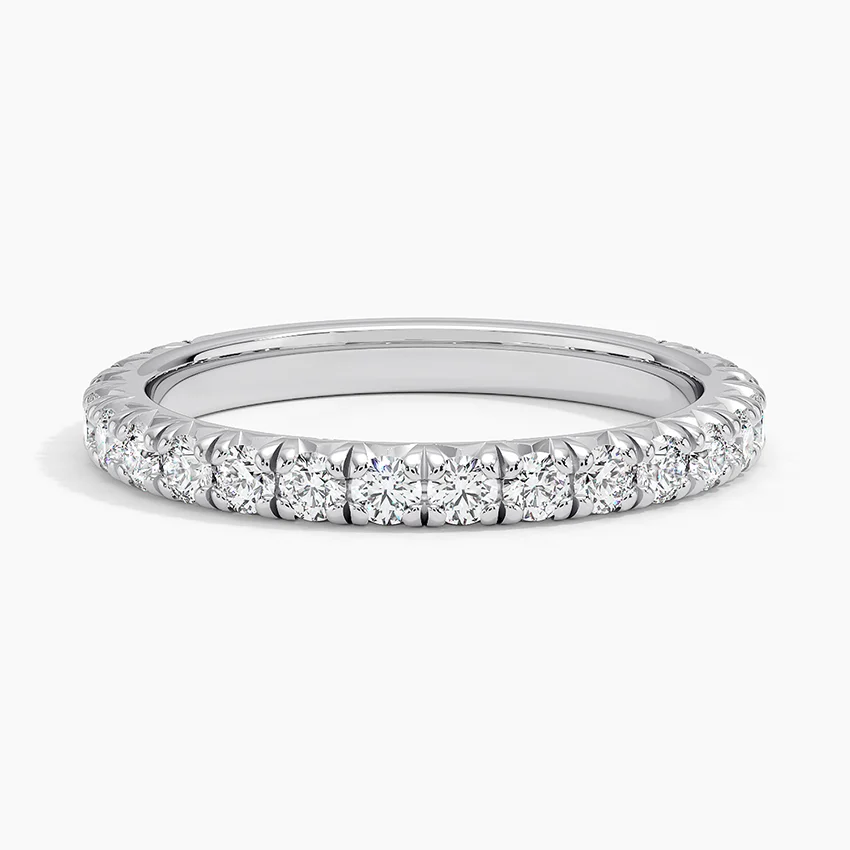 Rose gold diamond engagement ring with surprise diamond details
