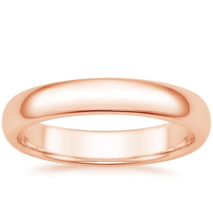 Rose gold diamond engagement ring with surprise diamond details