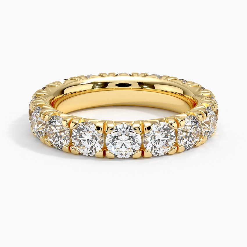 Rose gold diamond engagement ring with surprise diamond details