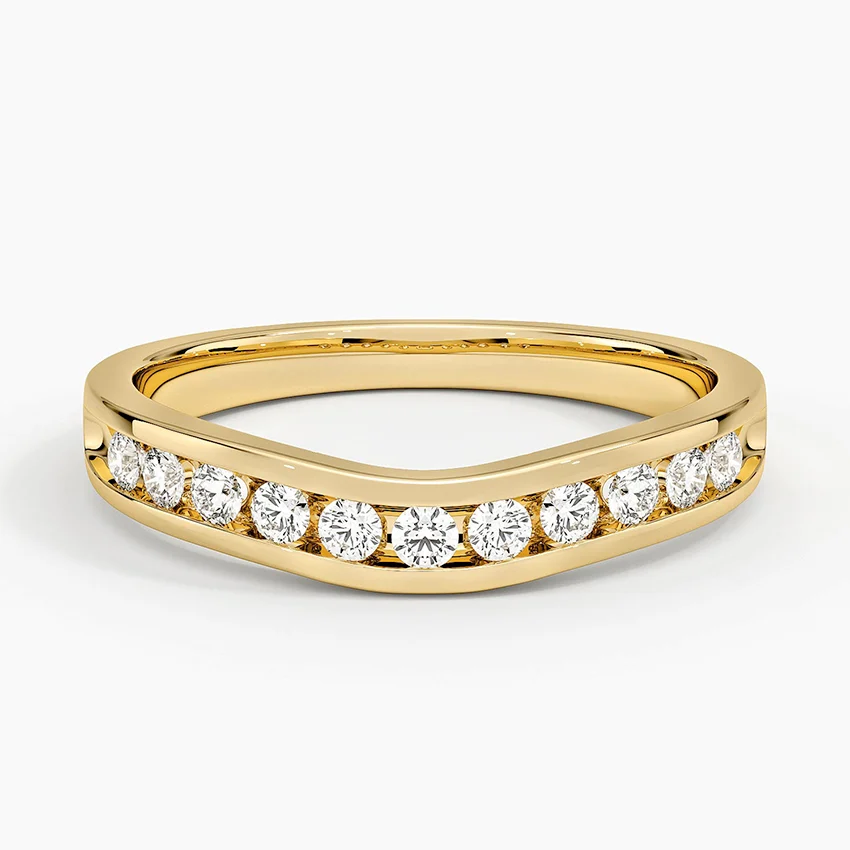 Rose gold diamond engagement ring with surprise diamond details