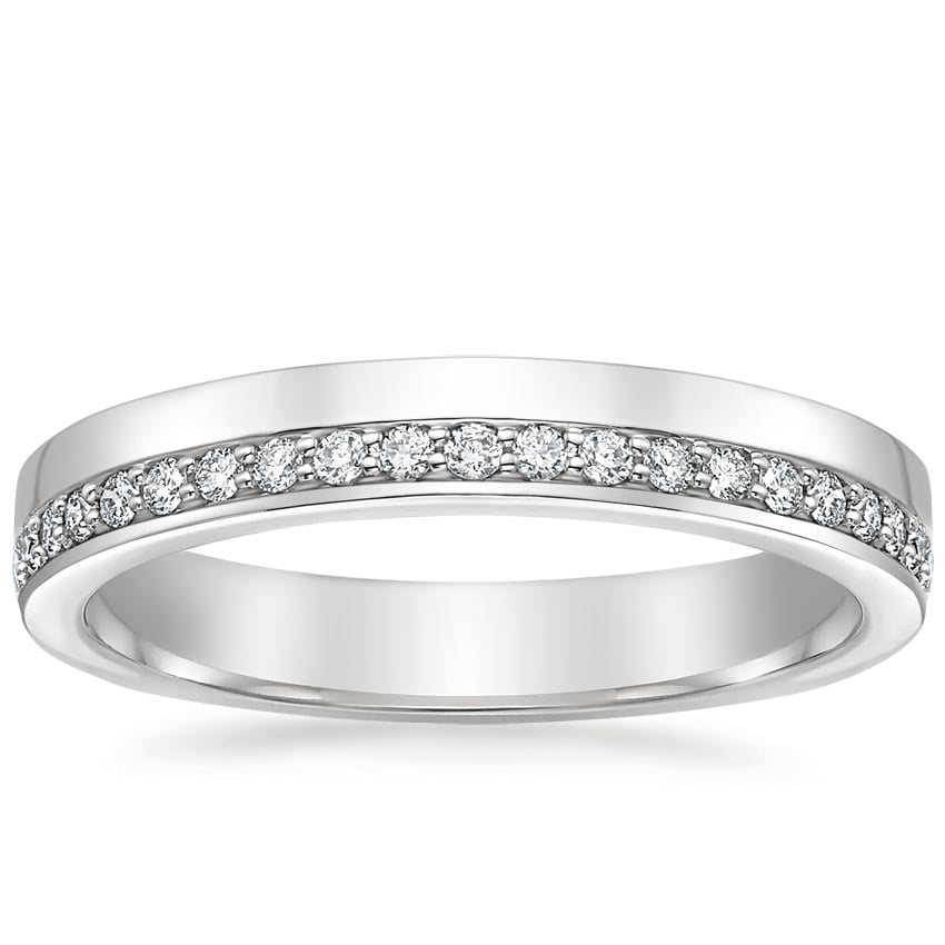 Rose gold diamond engagement ring with surprise diamond details