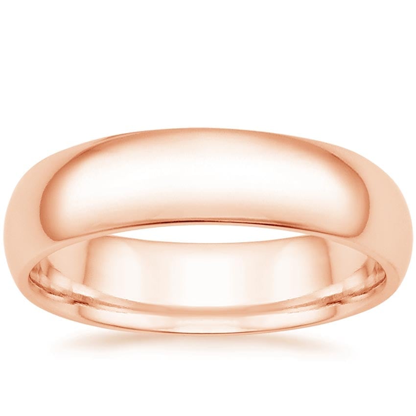 Rose gold diamond engagement ring with surprise diamond details