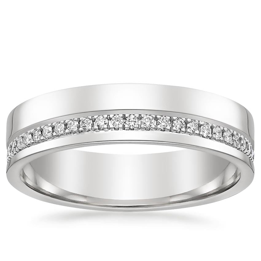 Rose gold diamond engagement ring with surprise diamond details