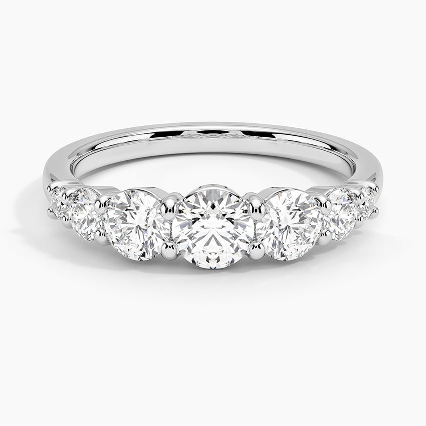 Rose gold diamond engagement ring with surprise diamond details