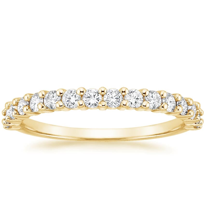 Rose gold diamond engagement ring with surprise diamond details