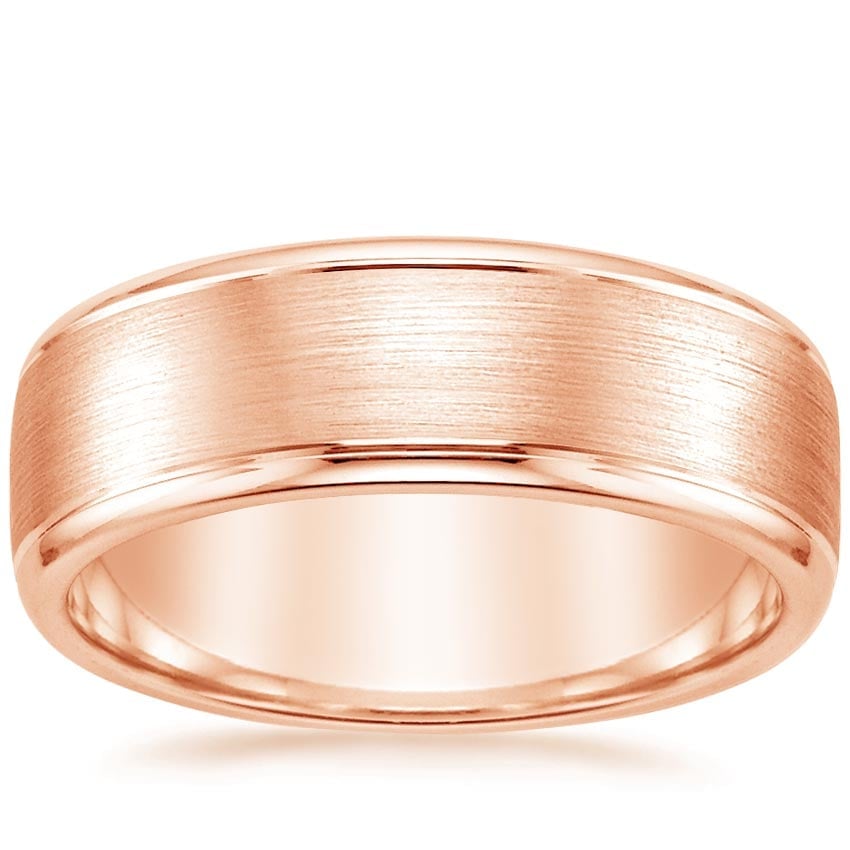 Rose gold diamond engagement ring with surprise diamond details