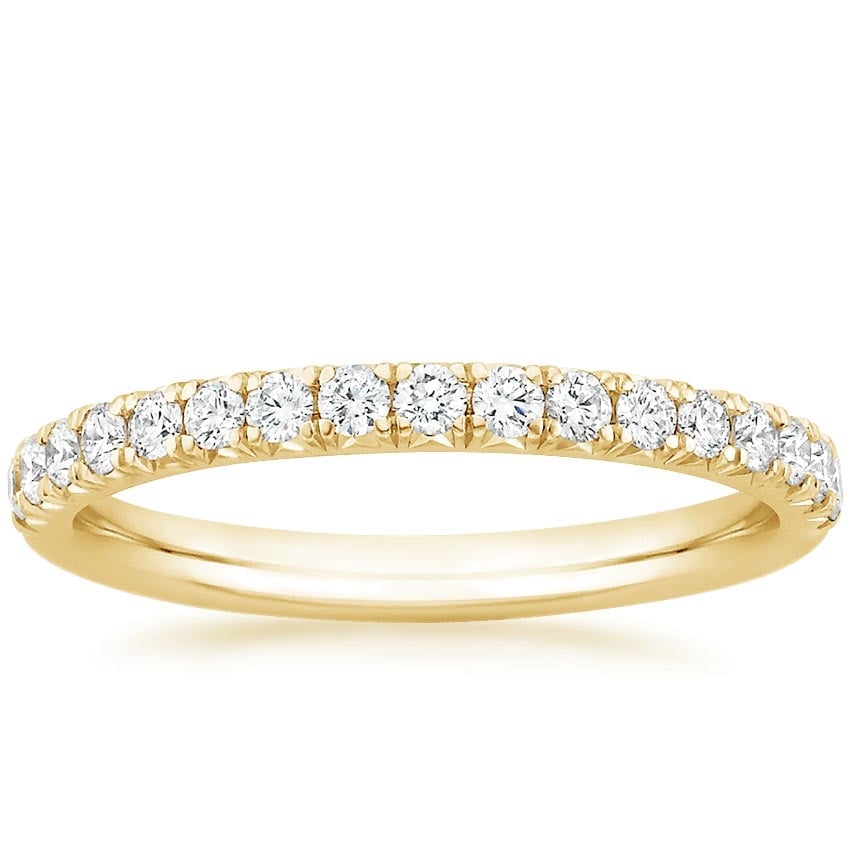 Rose gold diamond engagement ring with surprise diamond details