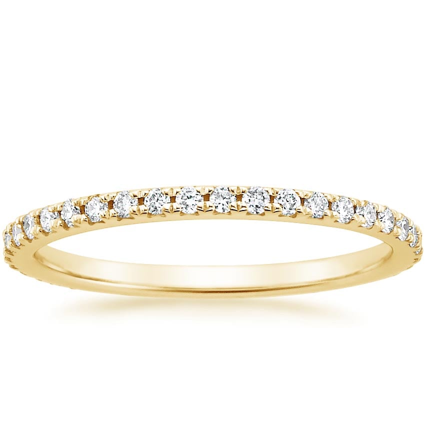 Rose gold diamond engagement ring with surprise diamond details