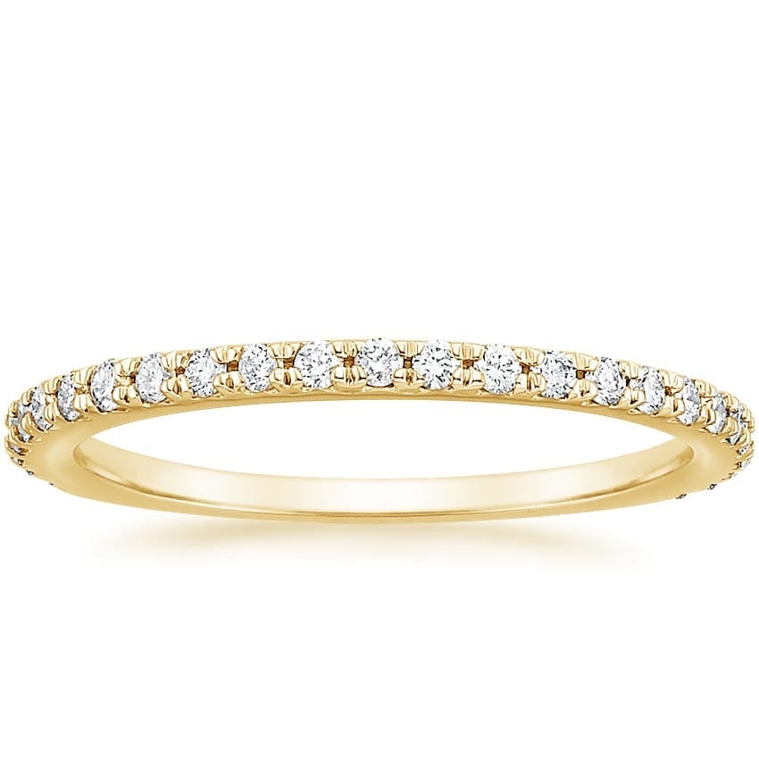 Rose gold diamond engagement ring with surprise diamond details