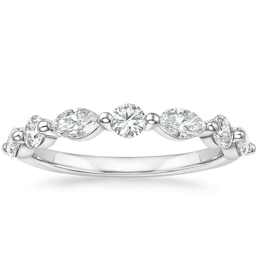 Rose gold diamond engagement ring with surprise diamond details