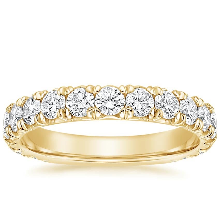 Rose gold diamond engagement ring with surprise diamond details