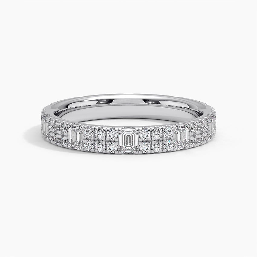 Rose gold diamond engagement ring with surprise diamond details