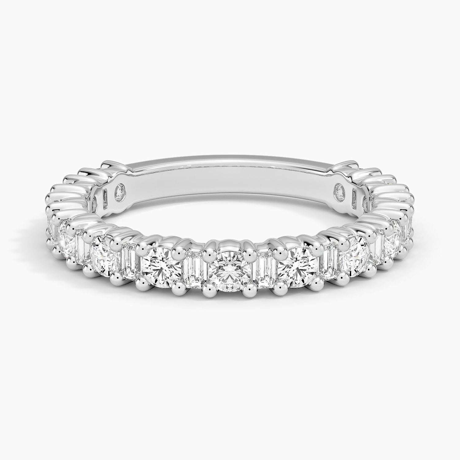 Rose gold diamond engagement ring with surprise diamond details