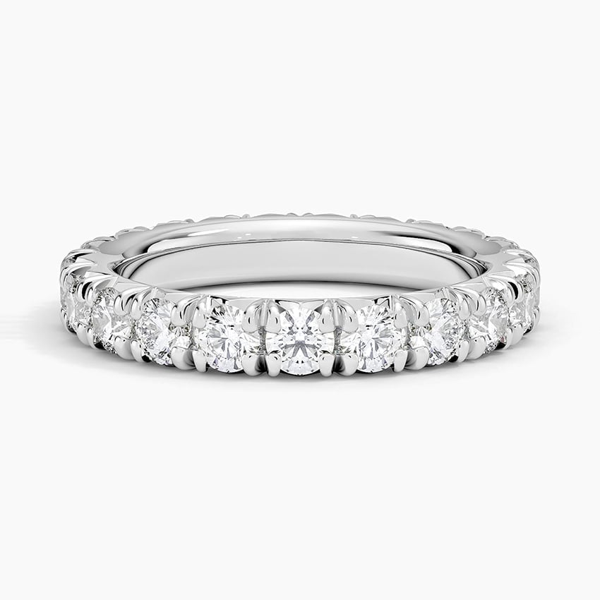 Rose gold diamond engagement ring with surprise diamond details