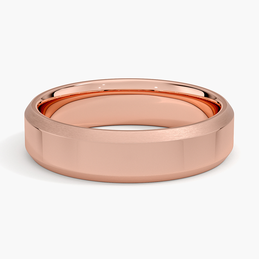 Rose gold diamond engagement ring with surprise diamond details