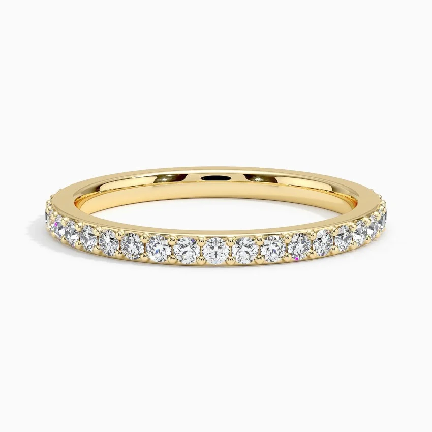Rose gold diamond engagement ring with surprise diamond details