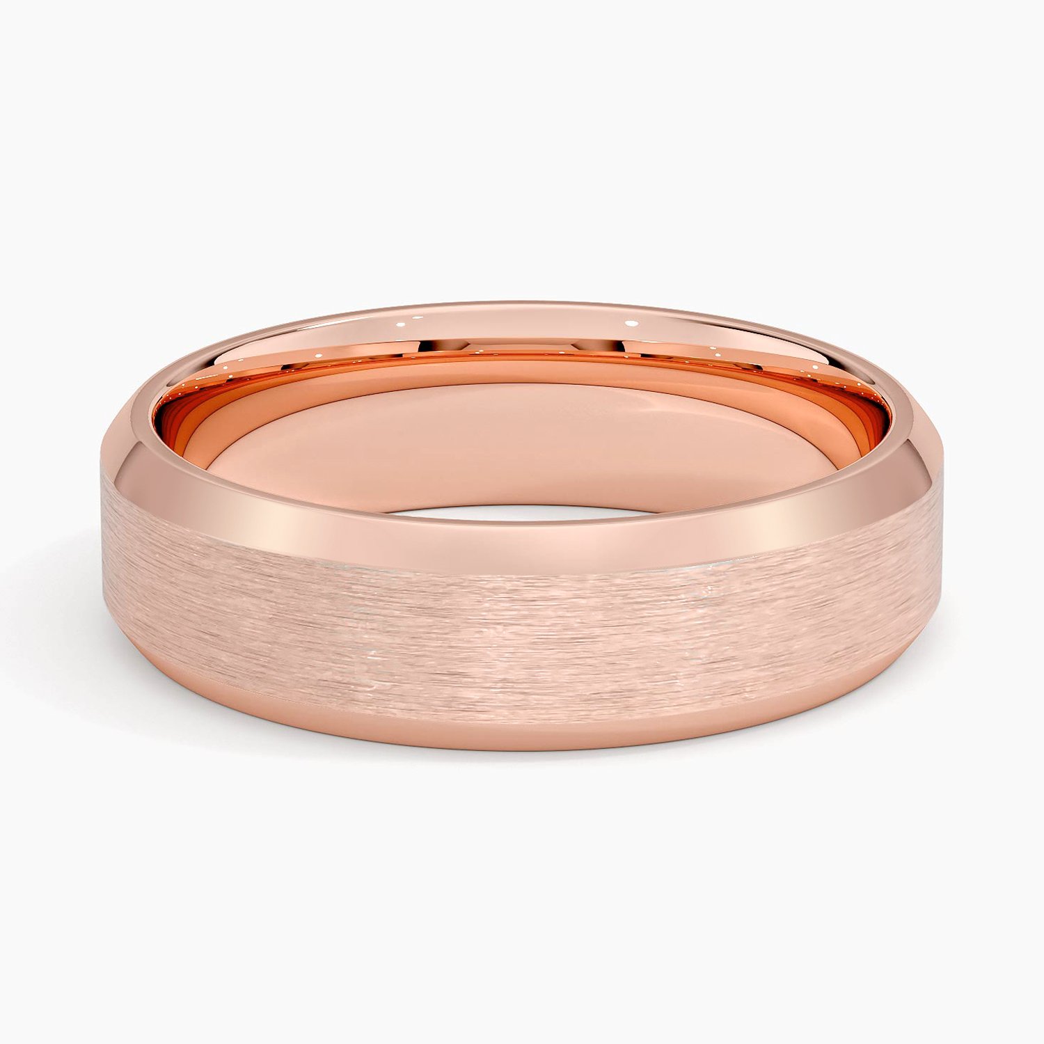 Rose gold diamond engagement ring with surprise diamond details
