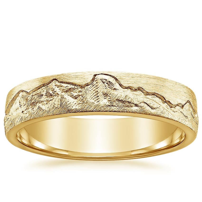 Rose gold diamond engagement ring with surprise diamond details