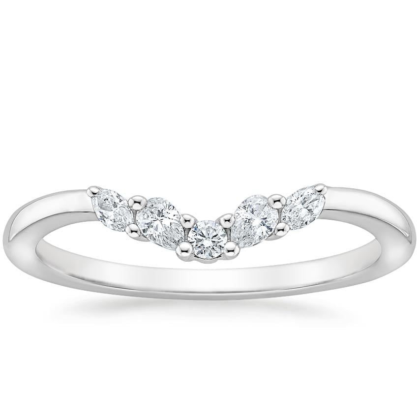 Rose gold diamond engagement ring with surprise diamond details