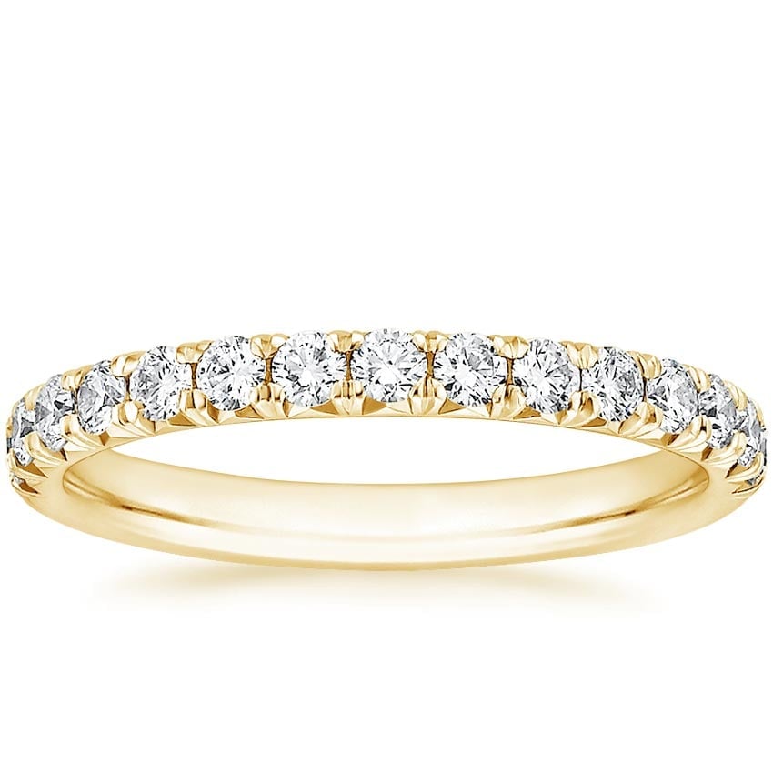 Rose gold diamond engagement ring with surprise diamond details