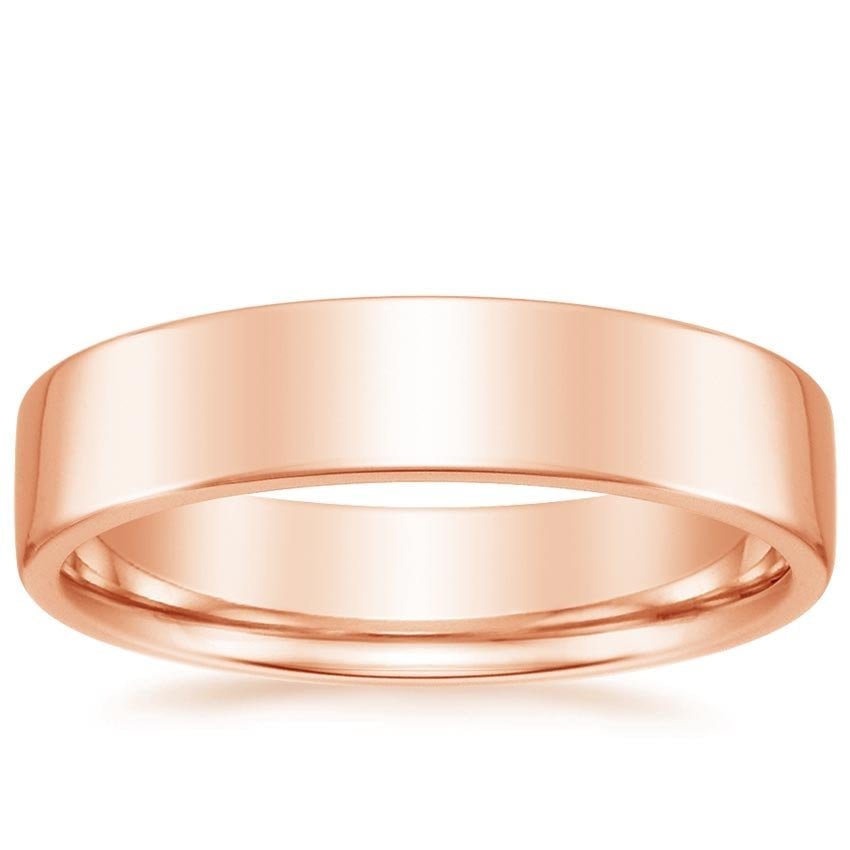 Rose gold diamond engagement ring with surprise diamond details