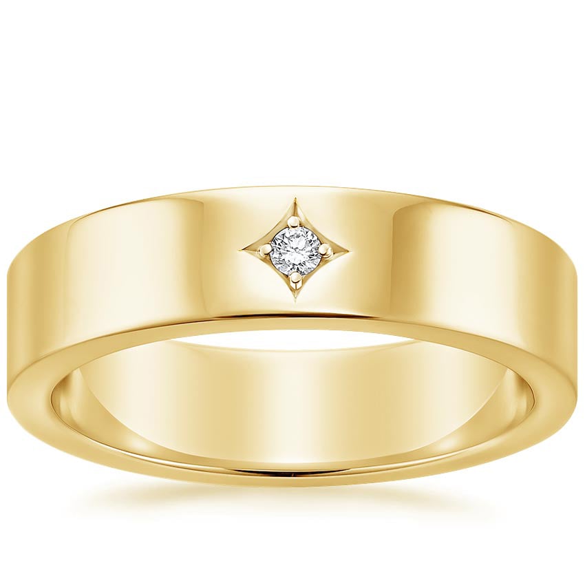 Rose gold diamond engagement ring with surprise diamond details