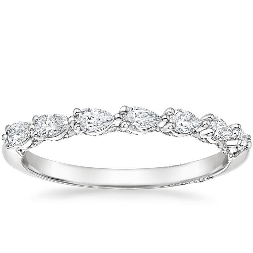 Rose gold diamond engagement ring with surprise diamond details