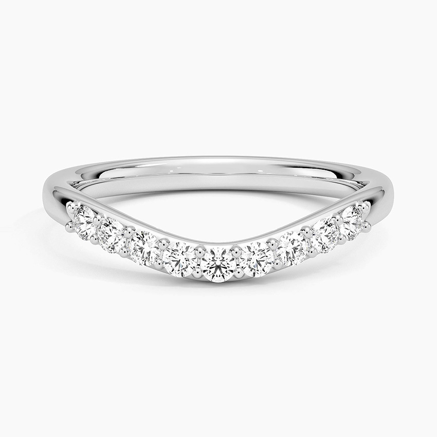 Rose gold diamond engagement ring with surprise diamond details