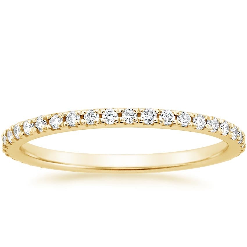 Rose gold diamond engagement ring with surprise diamond details