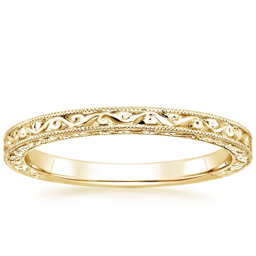 Rose gold diamond engagement ring with surprise diamond details