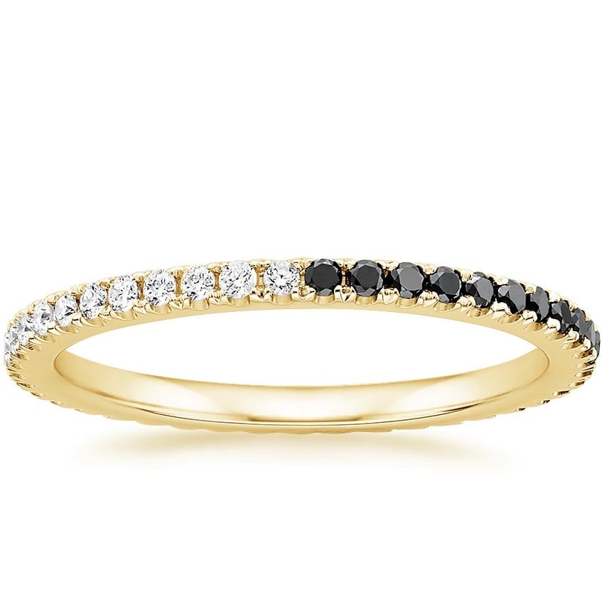 Rose gold diamond engagement ring with surprise diamond details