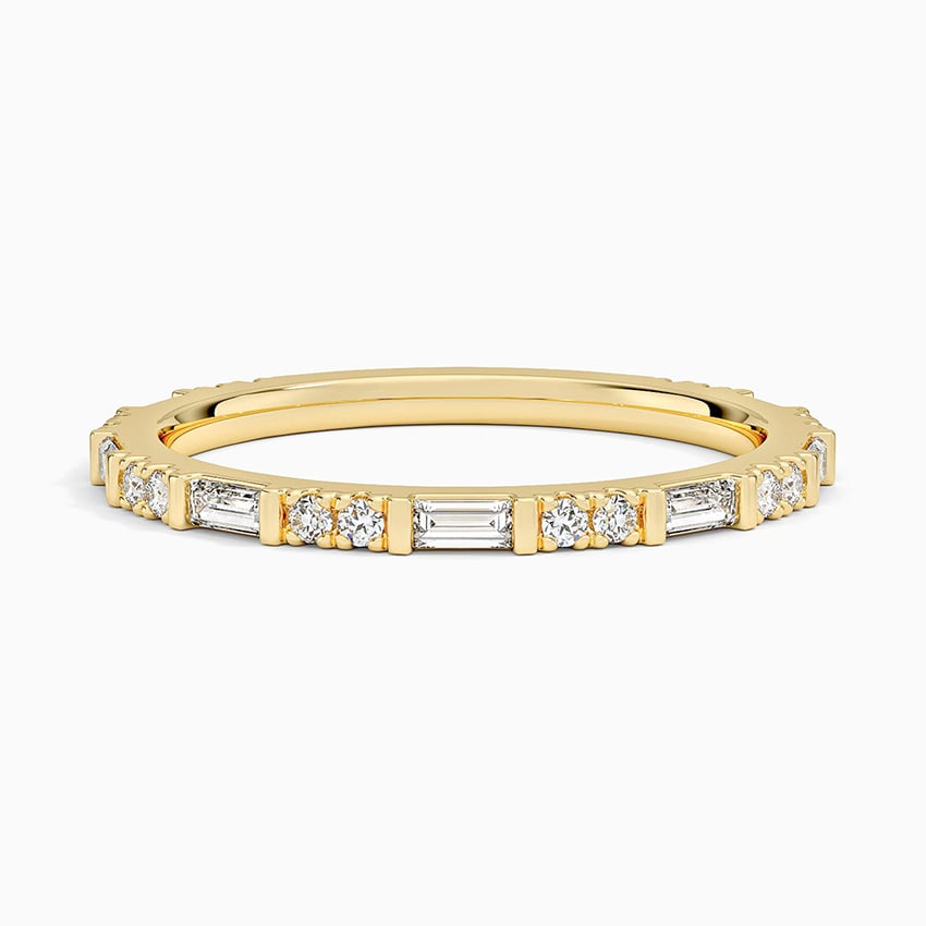 Rose gold diamond engagement ring with surprise diamond details